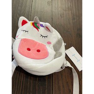 Cute Plush toddler backpack Kakoo White Unicorn Meetbelify New with tags NWT